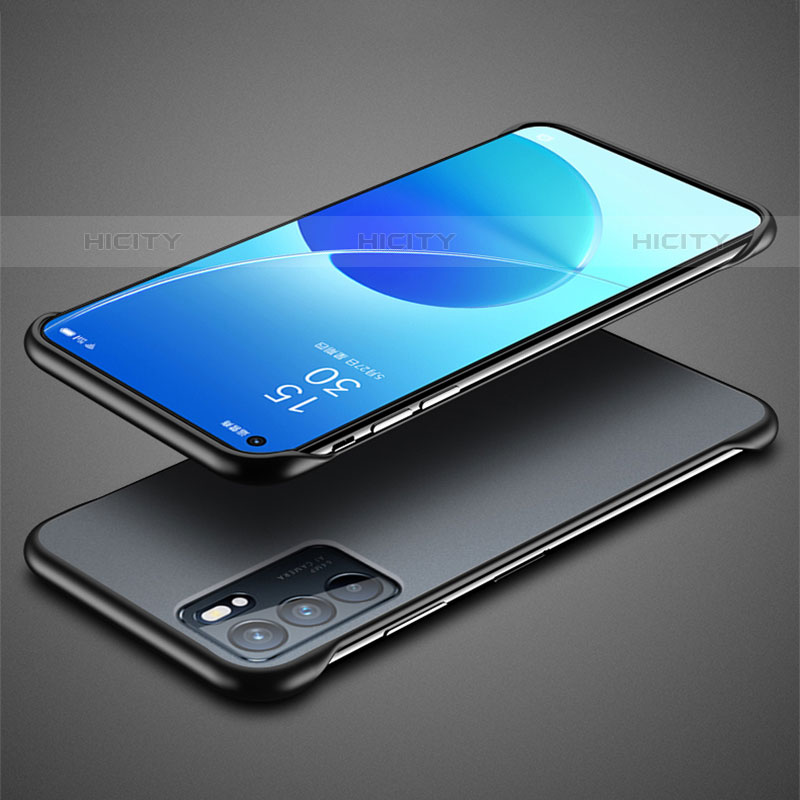 Carcasa Dura Cristal Plastico Funda Rigida Transparente H01 para Oppo Reno6 Pro 5G India