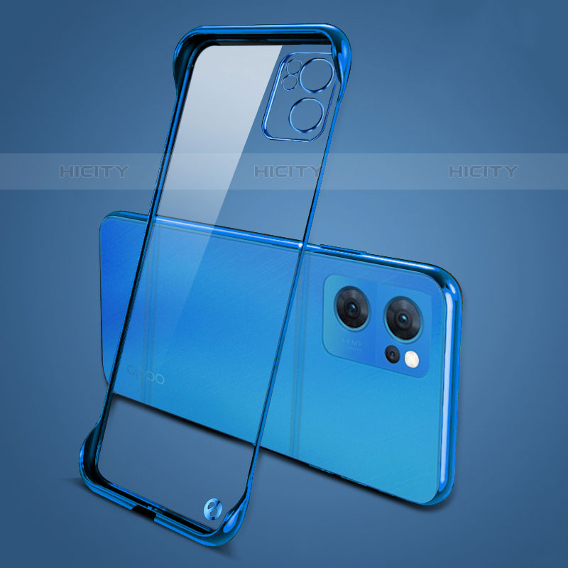 Carcasa Dura Cristal Plastico Funda Rigida Transparente H01 para Oppo Reno7 SE 5G