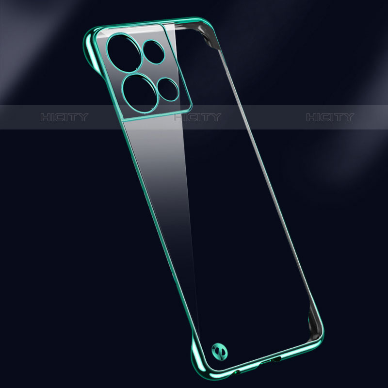 Carcasa Dura Cristal Plastico Funda Rigida Transparente H01 para Oppo Reno8 Pro+ Plus 5G