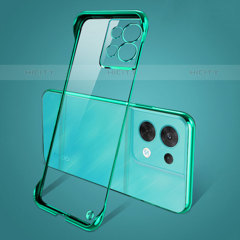 Carcasa Dura Cristal Plastico Funda Rigida Transparente H01 para Oppo Reno8 Pro+ Plus 5G