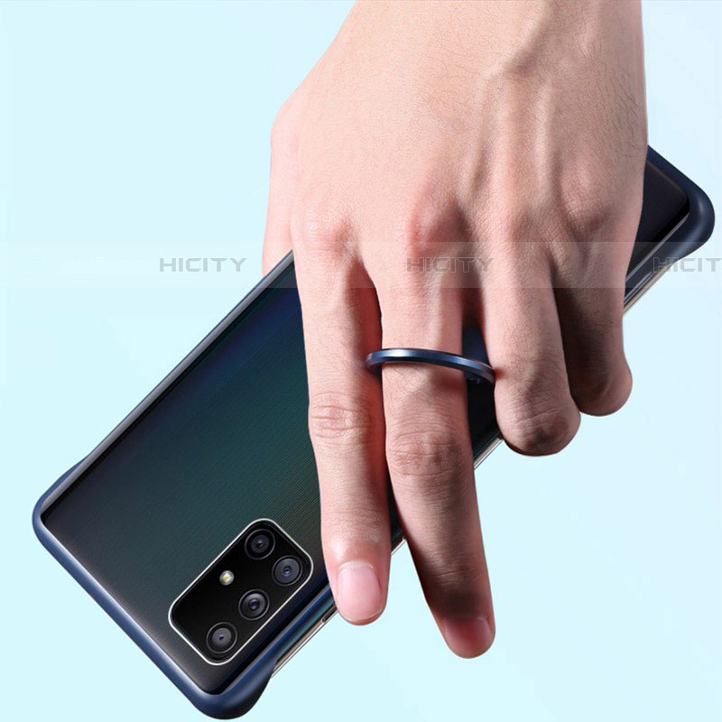 Carcasa Dura Cristal Plastico Funda Rigida Transparente H01 para Samsung Galaxy A71 5G