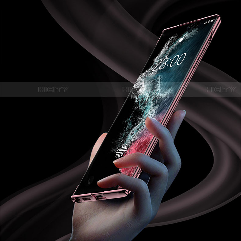 Carcasa Dura Cristal Plastico Funda Rigida Transparente H01 para Samsung Galaxy S21 Ultra 5G