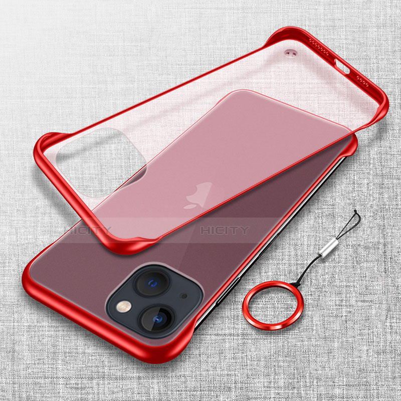 Carcasa Dura Cristal Plastico Funda Rigida Transparente H02 para Apple iPhone 13