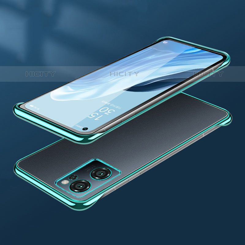 Carcasa Dura Cristal Plastico Funda Rigida Transparente H02 para Oppo Reno7 SE 5G