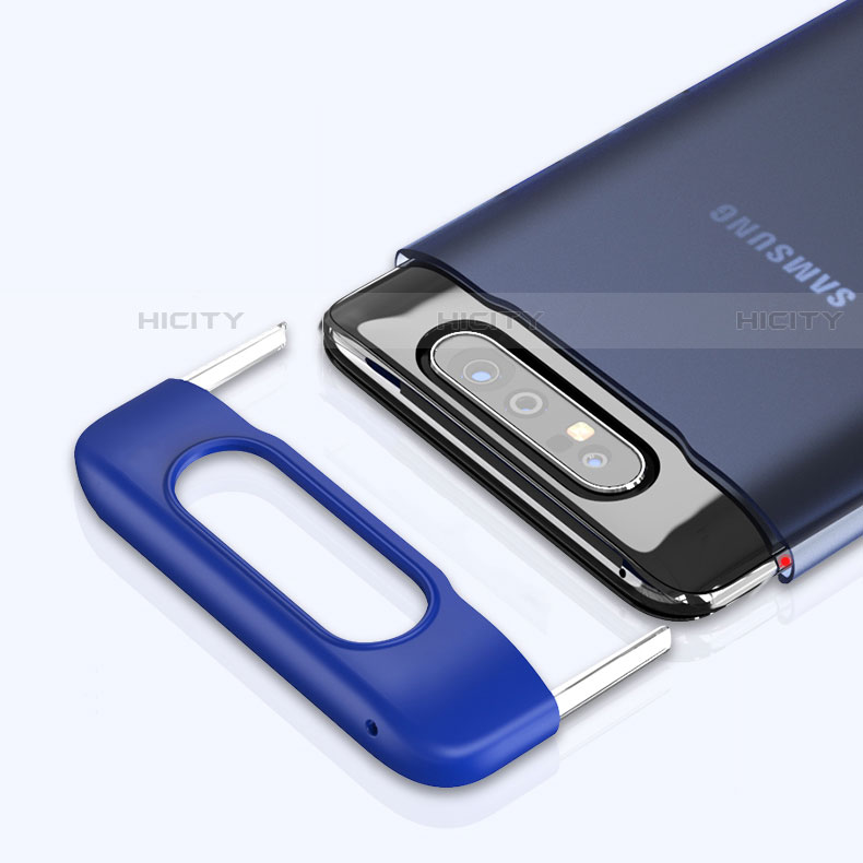 Carcasa Dura Cristal Plastico Funda Rigida Transparente H02 para Samsung Galaxy A80