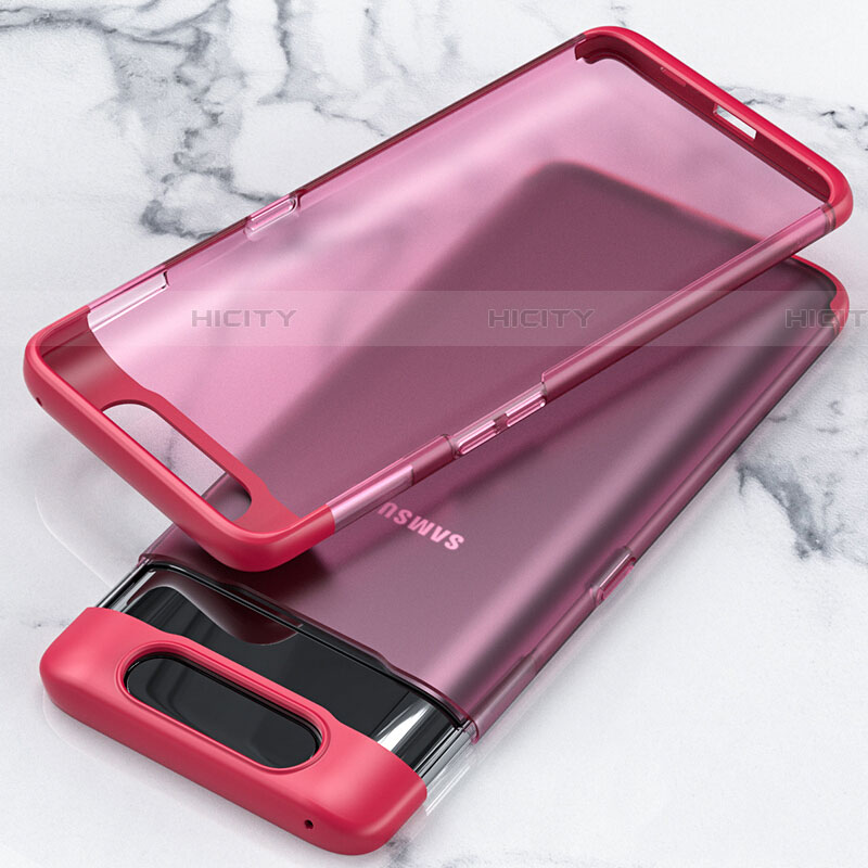 Carcasa Dura Cristal Plastico Funda Rigida Transparente H02 para Samsung Galaxy A90 4G