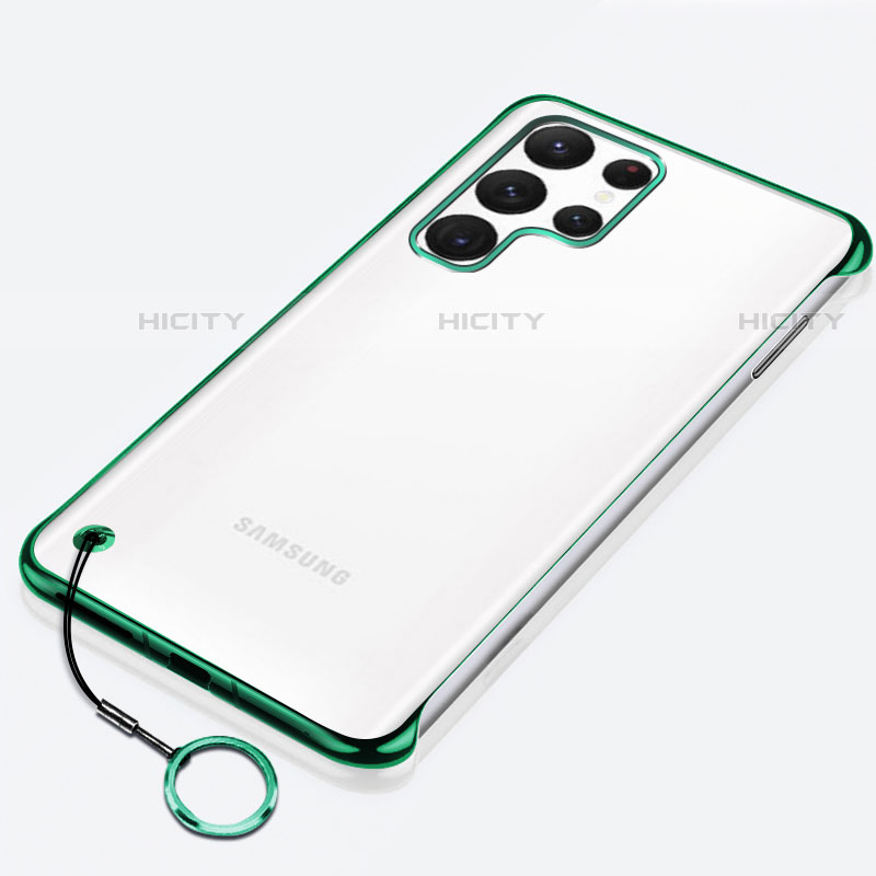 Carcasa Dura Cristal Plastico Funda Rigida Transparente H02 para Samsung Galaxy S21 Ultra 5G