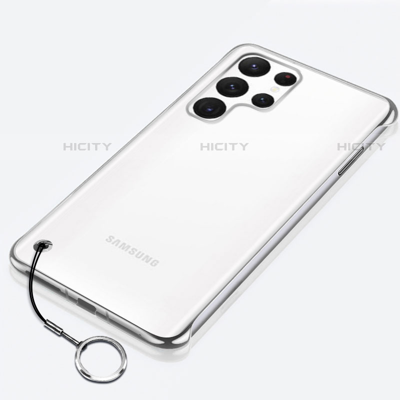 Carcasa Dura Cristal Plastico Funda Rigida Transparente H02 para Samsung Galaxy S22 Ultra 5G