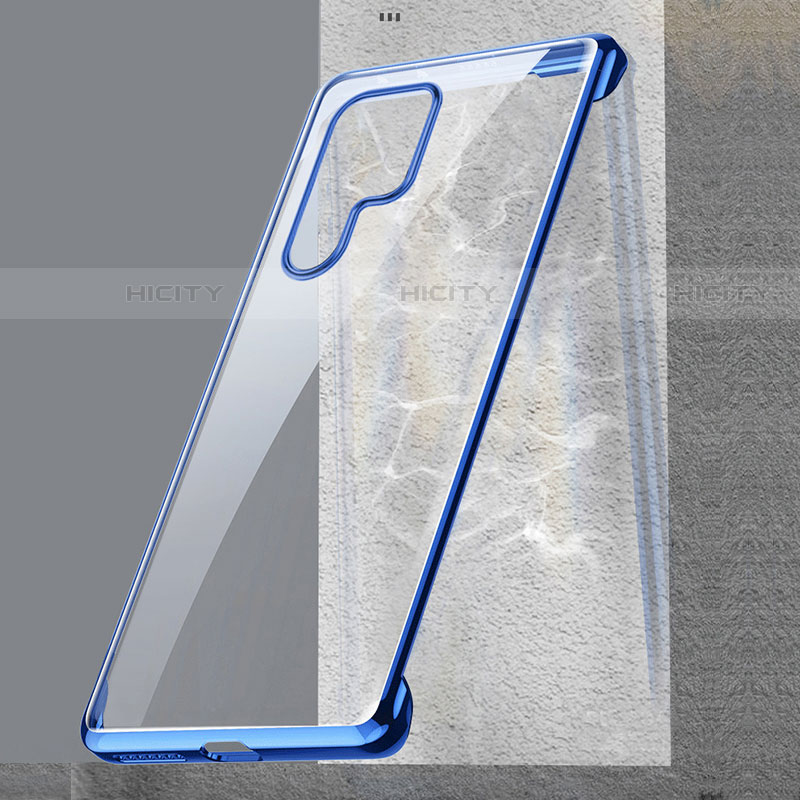 Carcasa Dura Cristal Plastico Funda Rigida Transparente H02 para Samsung Galaxy S22 Ultra 5G