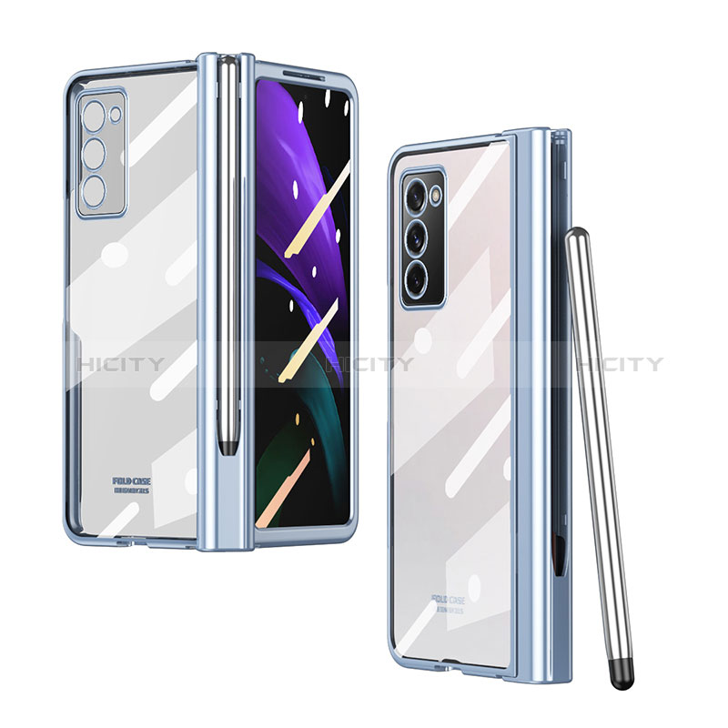 Carcasa Dura Cristal Plastico Funda Rigida Transparente H03 para Samsung Galaxy Z Fold2 5G