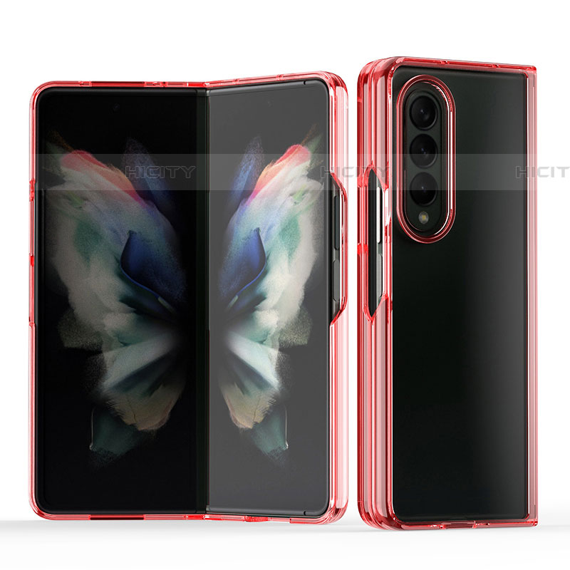 Carcasa Dura Cristal Plastico Funda Rigida Transparente H03 para Samsung Galaxy Z Fold4 5G