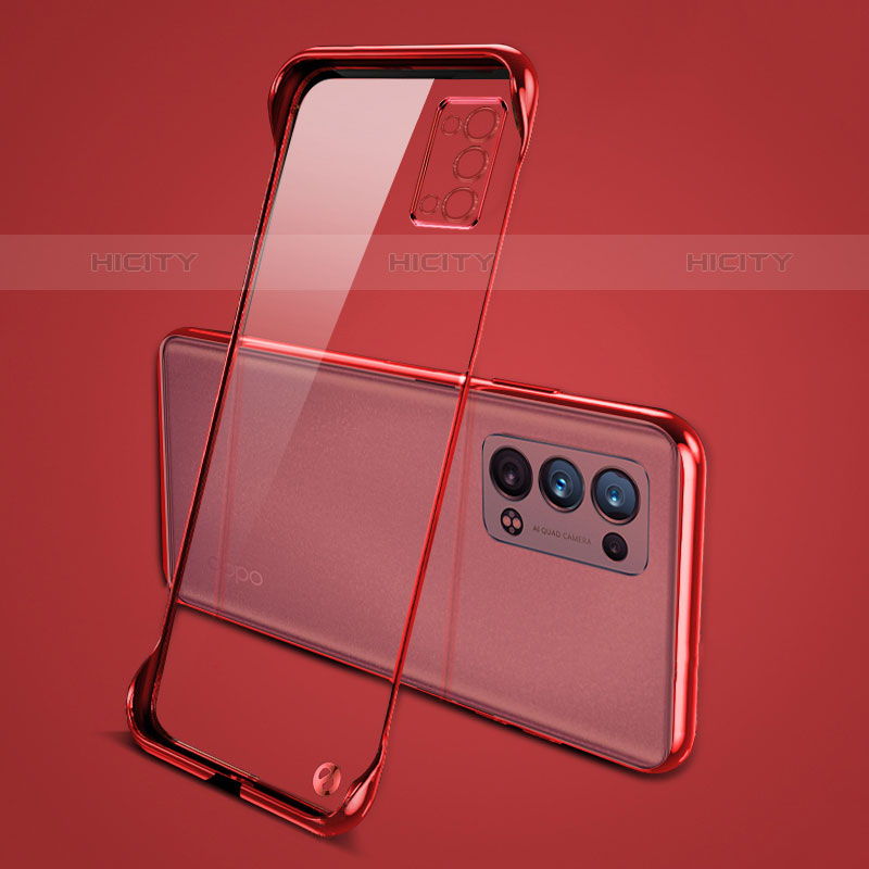 Carcasa Dura Cristal Plastico Funda Rigida Transparente H04 para Oppo Reno6 Pro 5G