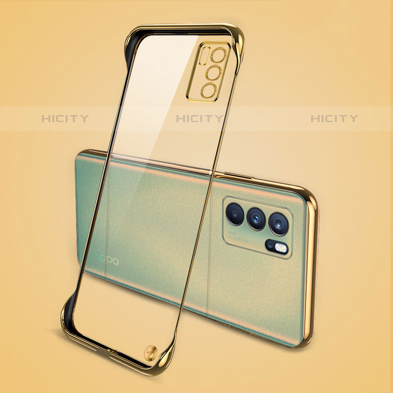 Carcasa Dura Cristal Plastico Funda Rigida Transparente H04 para Oppo Reno6 Pro 5G India