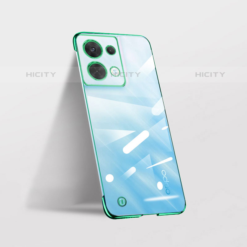 Carcasa Dura Cristal Plastico Funda Rigida Transparente H04 para Oppo Reno8 Pro 5G