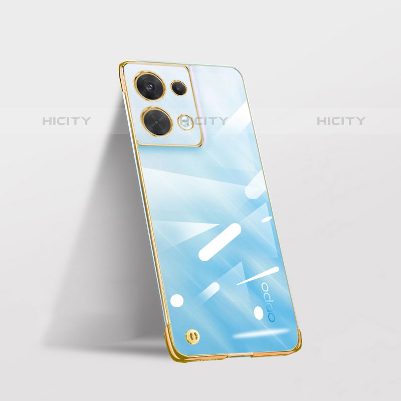 Carcasa Dura Cristal Plastico Funda Rigida Transparente H04 para Oppo Reno9 Pro 5G