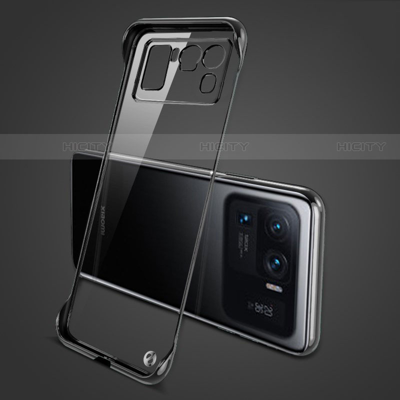 Carcasa Dura Cristal Plastico Funda Rigida Transparente H04 para Xiaomi Mi 11 Ultra 5G Negro