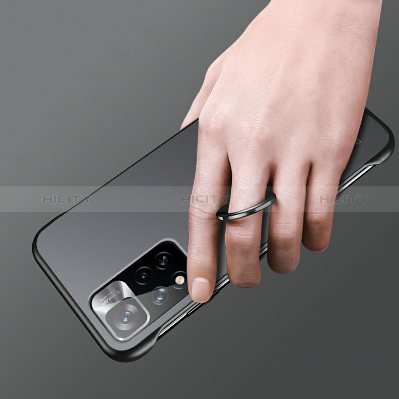 Carcasa Dura Cristal Plastico Funda Rigida Transparente H04 para Xiaomi Redmi Note 11 Pro+ Plus 5G