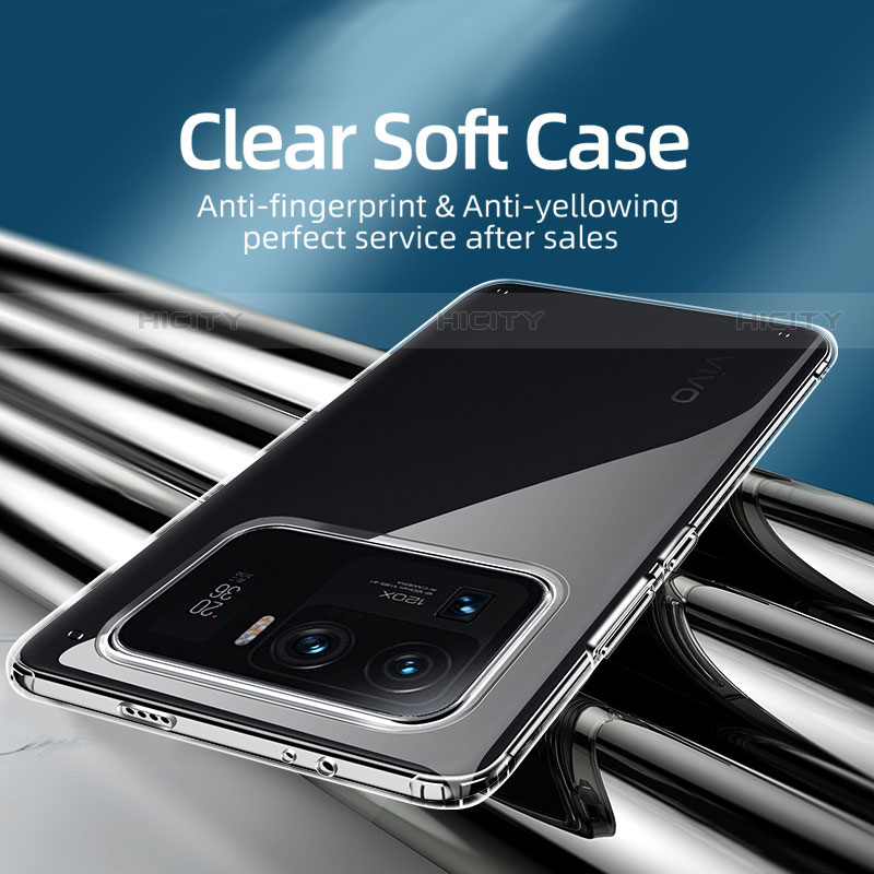Carcasa Dura Cristal Plastico Funda Rigida Transparente H05 para Xiaomi Mi 11 Ultra 5G