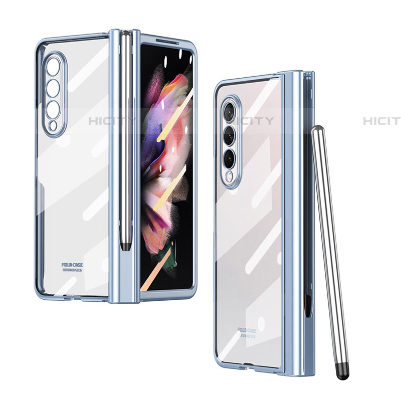 Carcasa Dura Cristal Plastico Funda Rigida Transparente H07 para Samsung Galaxy Z Fold4 5G