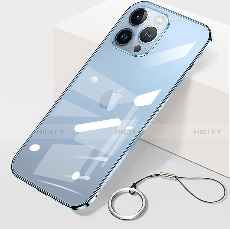 Carcasa Dura Cristal Plastico Funda Rigida Transparente H09 para Apple iPhone 13 Pro