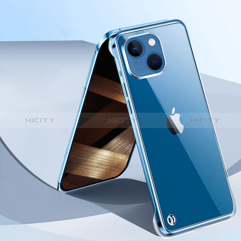 Carcasa Dura Cristal Plastico Funda Rigida Transparente H09 para Apple iPhone 15 Plus