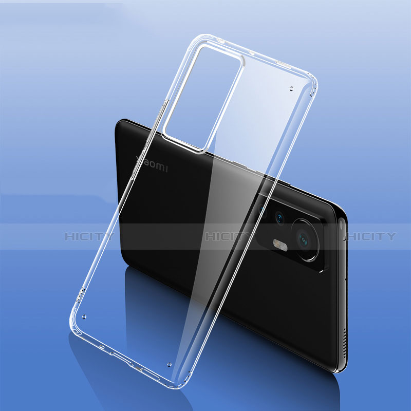 Carcasa Dura Cristal Plastico Funda Rigida Transparente H09 para Xiaomi Mi 12 5G Claro