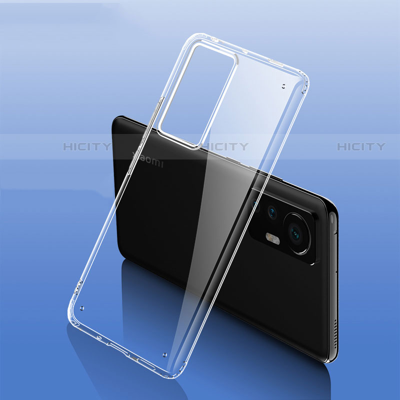 Carcasa Dura Cristal Plastico Funda Rigida Transparente H09 para Xiaomi Mi 12 Pro 5G Claro