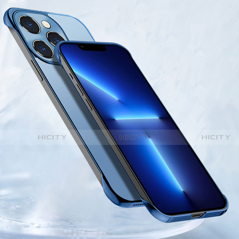 Carcasa Dura Cristal Plastico Funda Rigida Transparente H10 para Apple iPhone 13 Pro