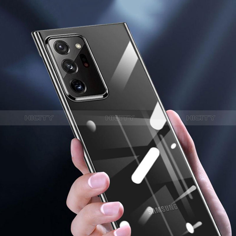 Carcasa Dura Cristal Plastico Funda Rigida Transparente JS1 para Samsung Galaxy Note 20 Ultra 5G