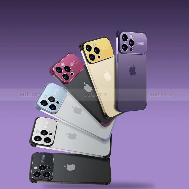 Carcasa Dura Cristal Plastico Funda Rigida Transparente QC3 para Apple iPhone 13 Pro Max