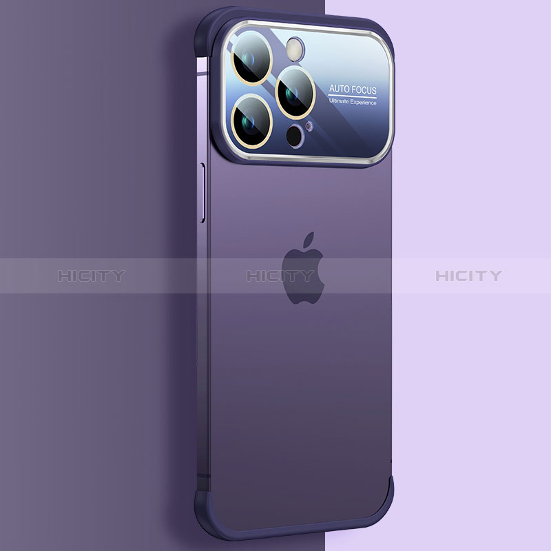 Carcasa Dura Cristal Plastico Funda Rigida Transparente QC4 para Apple iPhone 13 Pro