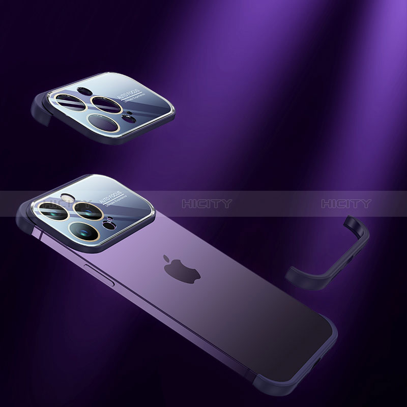 Carcasa Dura Cristal Plastico Funda Rigida Transparente QC4 para Apple iPhone 13 Pro Max
