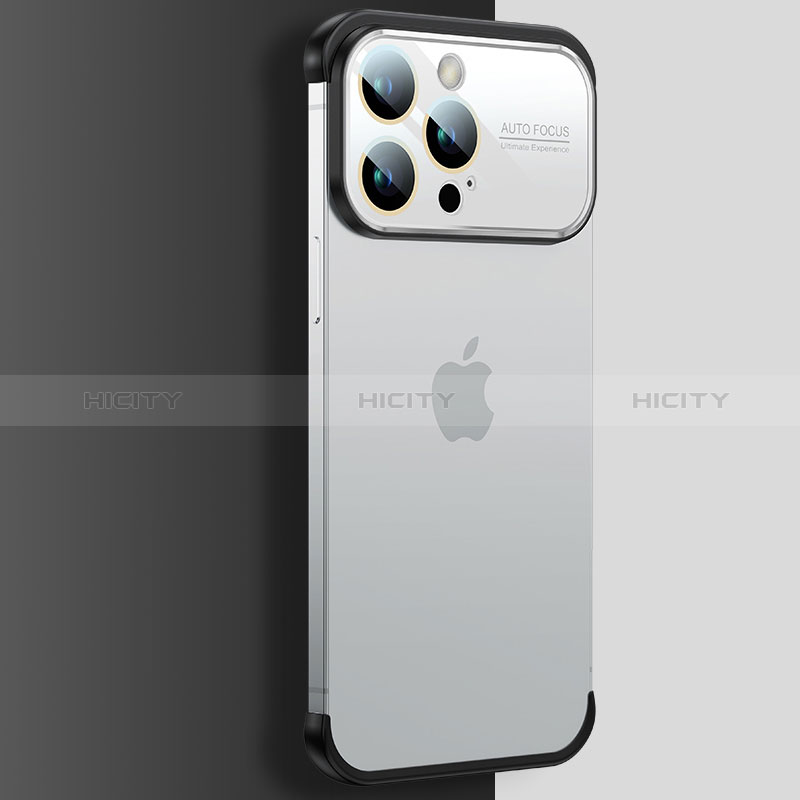 Carcasa Dura Cristal Plastico Funda Rigida Transparente QC4 para Apple iPhone 14 Pro Max