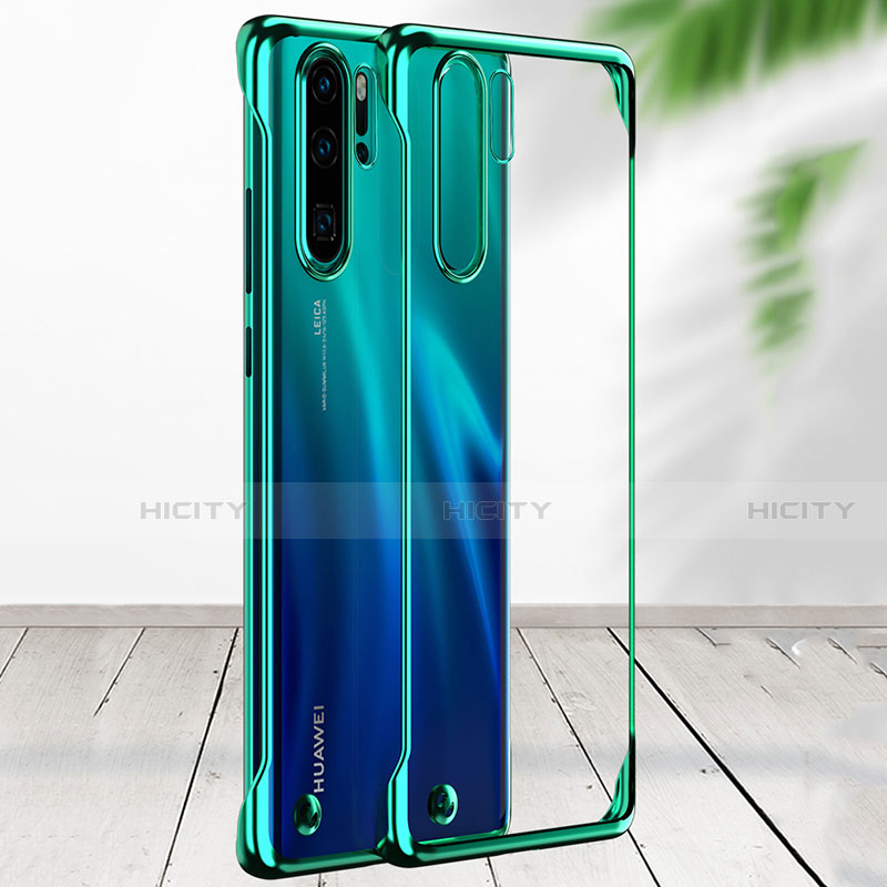 Carcasa Dura Cristal Plastico Funda Rigida Transparente S01 para Huawei P30 Pro