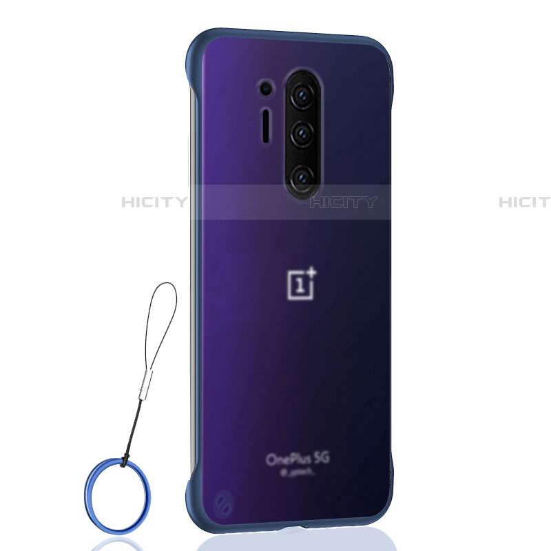 Carcasa Dura Cristal Plastico Funda Rigida Transparente S01 para OnePlus 8 Pro