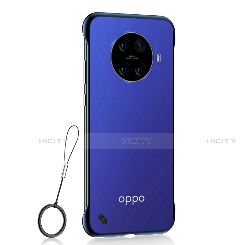 Carcasa Dura Cristal Plastico Funda Rigida Transparente S01 para Oppo Ace2