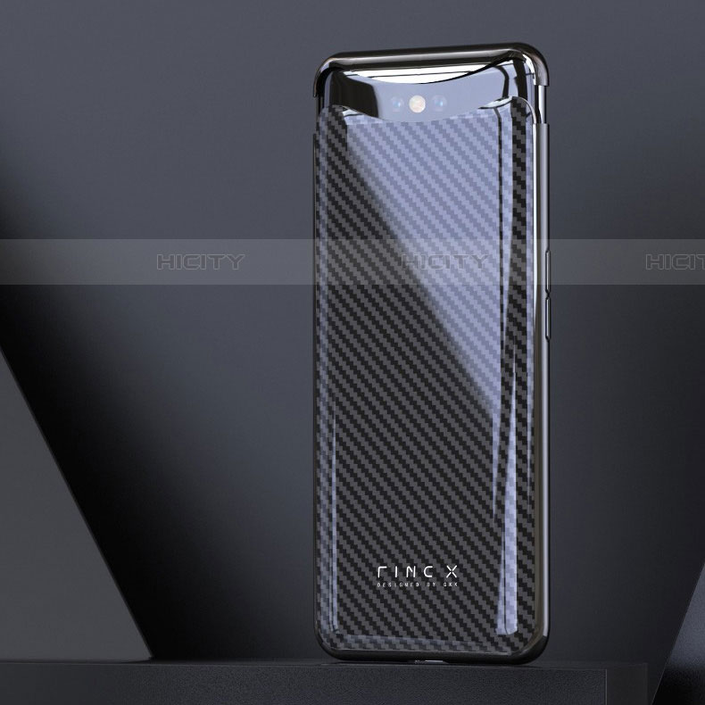 Carcasa Dura Cristal Plastico Funda Rigida Transparente S01 para Oppo Find X Super Flash Edition