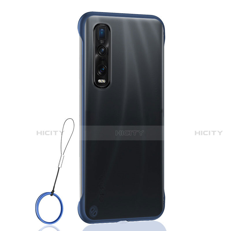 Carcasa Dura Cristal Plastico Funda Rigida Transparente S01 para Oppo Find X2 Pro