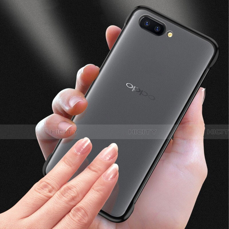 Carcasa Dura Cristal Plastico Funda Rigida Transparente S01 para Oppo K1