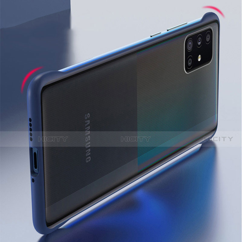Carcasa Dura Cristal Plastico Funda Rigida Transparente S01 para Samsung Galaxy A51 5G