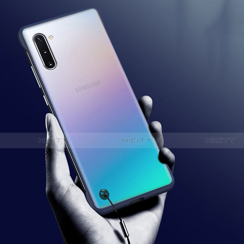 Carcasa Dura Cristal Plastico Funda Rigida Transparente S01 para Samsung Galaxy Note 10