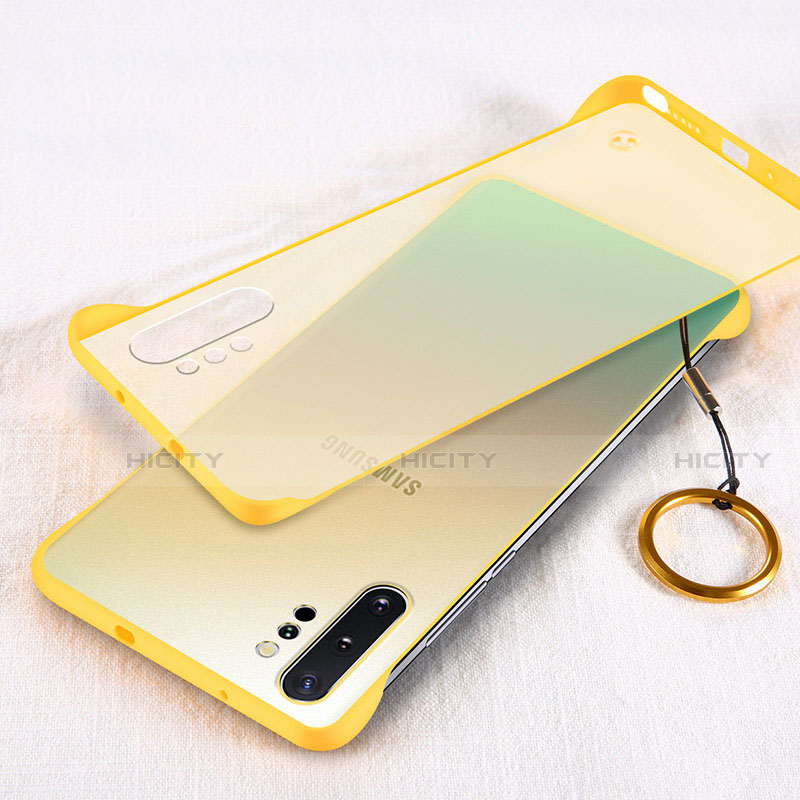 Carcasa Dura Cristal Plastico Funda Rigida Transparente S01 para Samsung Galaxy Note 10 Plus 5G