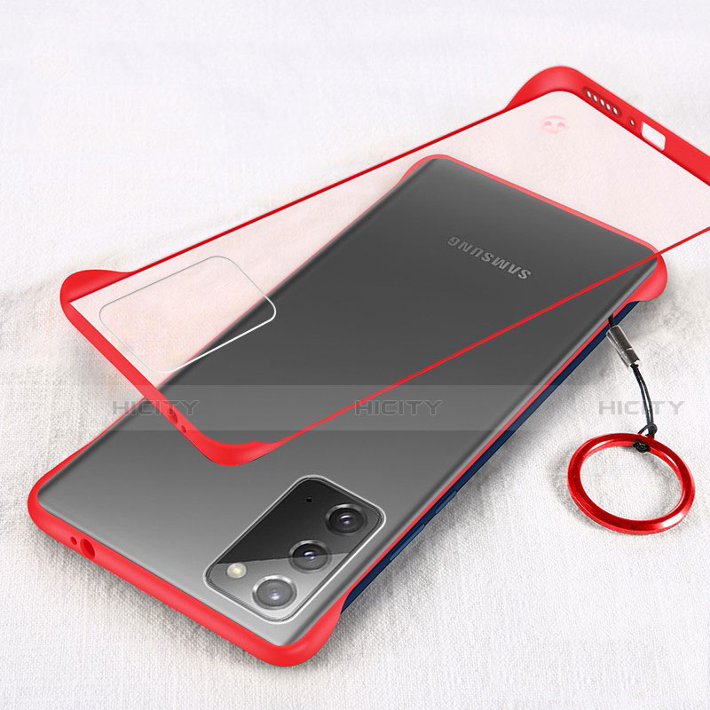 Carcasa Dura Cristal Plastico Funda Rigida Transparente S01 para Samsung Galaxy Note 20 5G