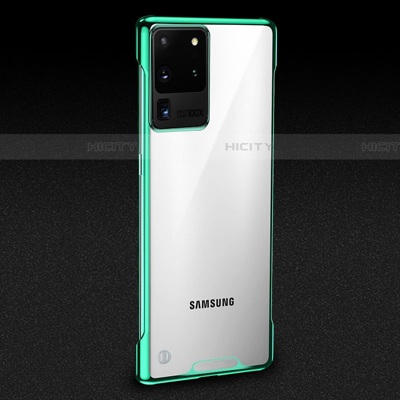 Carcasa Dura Cristal Plastico Funda Rigida Transparente S01 para Samsung Galaxy S20 Ultra 5G