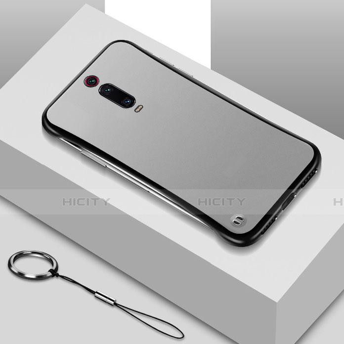 Carcasa Dura Cristal Plastico Funda Rigida Transparente S01 para Xiaomi Mi 9T Pro Negro