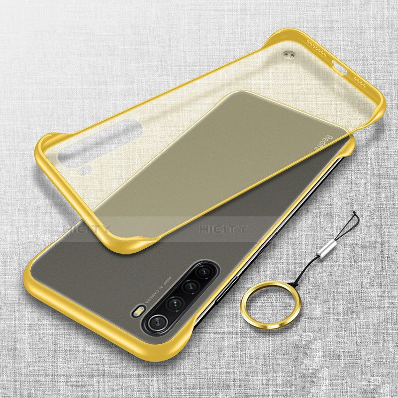 Carcasa Dura Cristal Plastico Funda Rigida Transparente S01 para Xiaomi Redmi Note 8