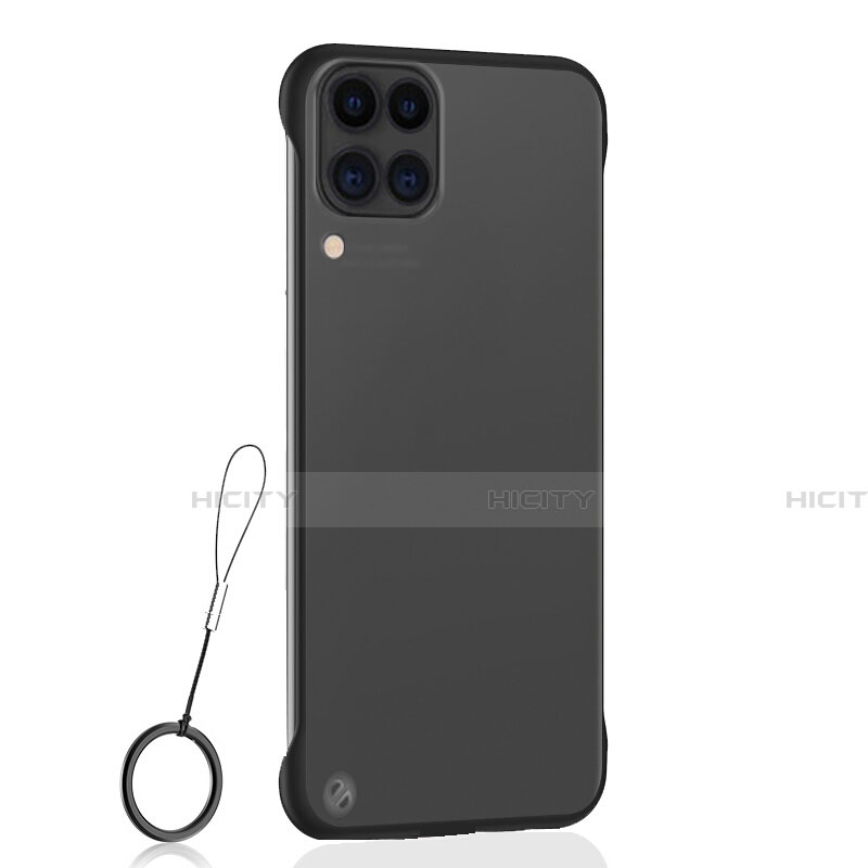 Carcasa Dura Cristal Plastico Funda Rigida Transparente S02 para Huawei Nova 7i Negro