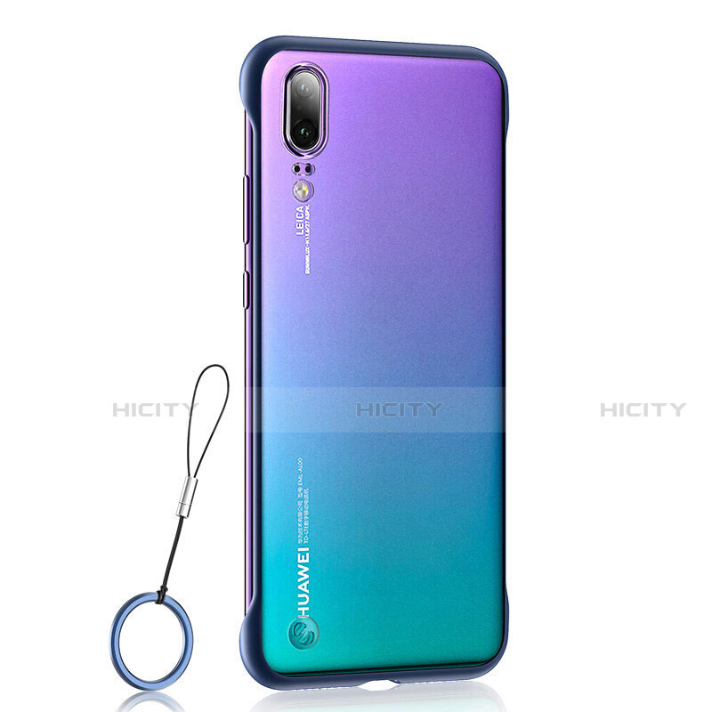 Carcasa Dura Cristal Plastico Funda Rigida Transparente S02 para Huawei P20