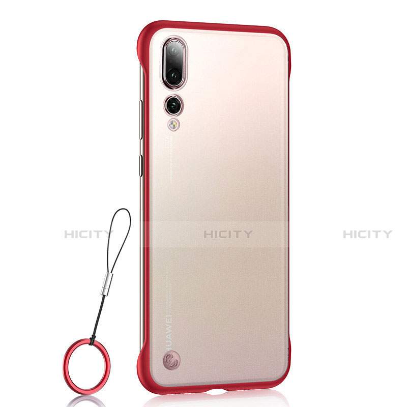 Carcasa Dura Cristal Plastico Funda Rigida Transparente S02 para Huawei P20 Pro