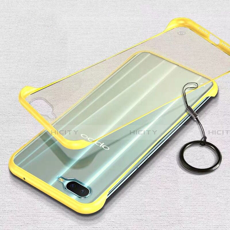 Carcasa Dura Cristal Plastico Funda Rigida Transparente S02 para Oppo K1